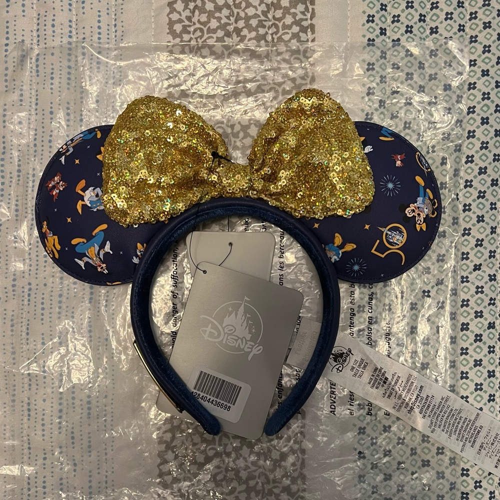 WDW 50th Minnie Mouse Ears!